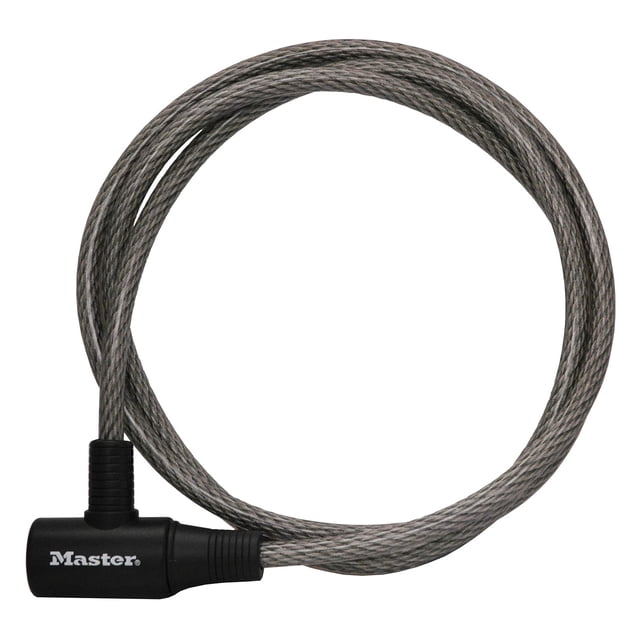 Bicicleta Cable Lock Master Lock 8154DPF con llave de 1,8 m de largo