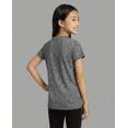 thumbnail image 6 of Real Essentials 5 Pack: Girls' Short Sleeve Dry-Fit Athletic T-Shirt - Active Gym Crew Neck Tops for Teens Kids (Ages 4-16), 6 of 6