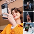 thumbnail image 6 of XIHAMA 3 in 1 Magnetic for iPhone 16 Pro Case, Upgraded Full Camera Protection, Compatible with Magsafe, 16FT Drop Protection, Translucent Matte Back Bumper Phone Cover 6.3-Inch, 6 of 6