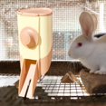 thumbnail image 4 of Pet Feeder Cage Hanging Hamster Pet Feeding for Chinchilla Bunny Small Animals Pink, 4 of 7