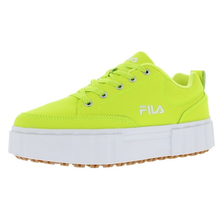 Fila Women's Sandblast Low Sneaker, Lime/Lime/Neon