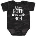 thumbnail image 3 of Inktastic Future Goth Like My Mom with Skulls Boys or Girls Baby Bodysuit, 3 of 5