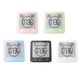 thumbnail image 2 of Reloj de baño, temporizador de ducha, alarma, relojes digitales, relojes de temporizador de cocina impermeables para baño con termómetro, higrómetro para ducha, cocina, maquillaje Xemadio 2021509-4, 2 of 4