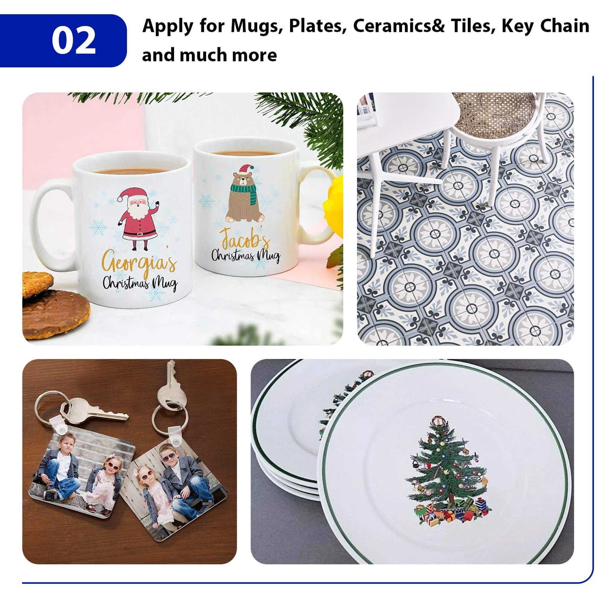 Koala Sublimation Paper 13X19 100 Sheets + A SUB Sublimation Ink for Inkjet Printers DIY Gifts, Heat Transfer T-shirts,Mugs,Tumblers