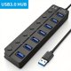 thumbnail image 1 of Supercharge Your USB Connectivity with this 4-Port/7-Port USB 3.0/2.0 HUB Splitter - LED Power Indicator & 30CM Cable Included!, 1 of 4