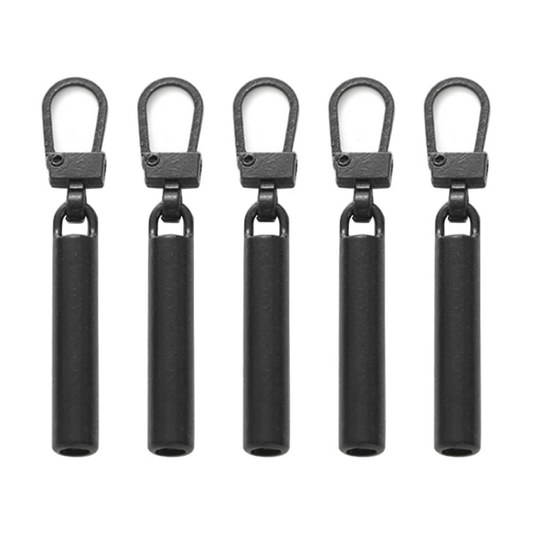 TINYSOME Zipper Pull Tab Replacement,Metal Zipper Puller Zip-Slider  Extender Handle Fixer