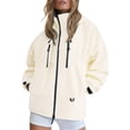 thumbnail image 5 of Jsaierl Women's Multi Pocket Hooded Windbreaker Jacket Zip Up Sporty Lightweight Running Gym Outdoor Active Coat, 5 of 8
