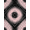 Pink Black, Pattern 14, variant on ODIKA 8'x10' Washable Area Rug Pink Smooth Grey Interlocking Wave Balanced Flow Motif Contemporary for Dining Room, Large Office, Lounge, Non-Slip Chair-Friendly Mat