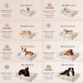 thumbnail image 2 of Cama para perros EHEYCIGA, ortopédica, impermeable, de espuma viscoelástica para perros grandes, 2 of 9