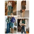 thumbnail image 4 of Anygrew Women Long Sleeve Shirts Slim Fit Tops Basic Tee 2025 Casual T-Shirt, 4 of 6