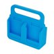 thumbnail image 1 of Soporte organizador de batería de 18 V, accesorios ligeros para el espacio de trabajo, compacto y portátil azul, 1 of 9