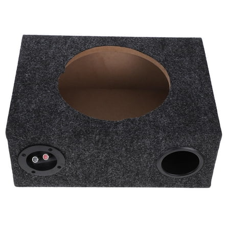 Soimiss Car Subwoofer Box Enclosure Vehicle Sound System Upgrade 1Pcs