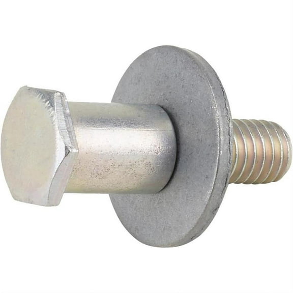 Speedway Motors Striker Pin for Slim-Line Bear Jaw Car Door Latch, 3/8-16 Thread, Zinc Finish Steel, 5/8 Inch Hex Head, Works with Cage Nut Plates