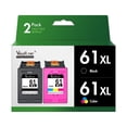 thumbnail image 1 of Cartuchos de tinta Valuetoner remanufacturados 61 61XL para impresora HP, 1 of 6