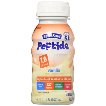 Pediasure Peptide 1.0 Vanilla Bottles 24 X 8oz (Best Formula Milk For 1 3 Years Old)
