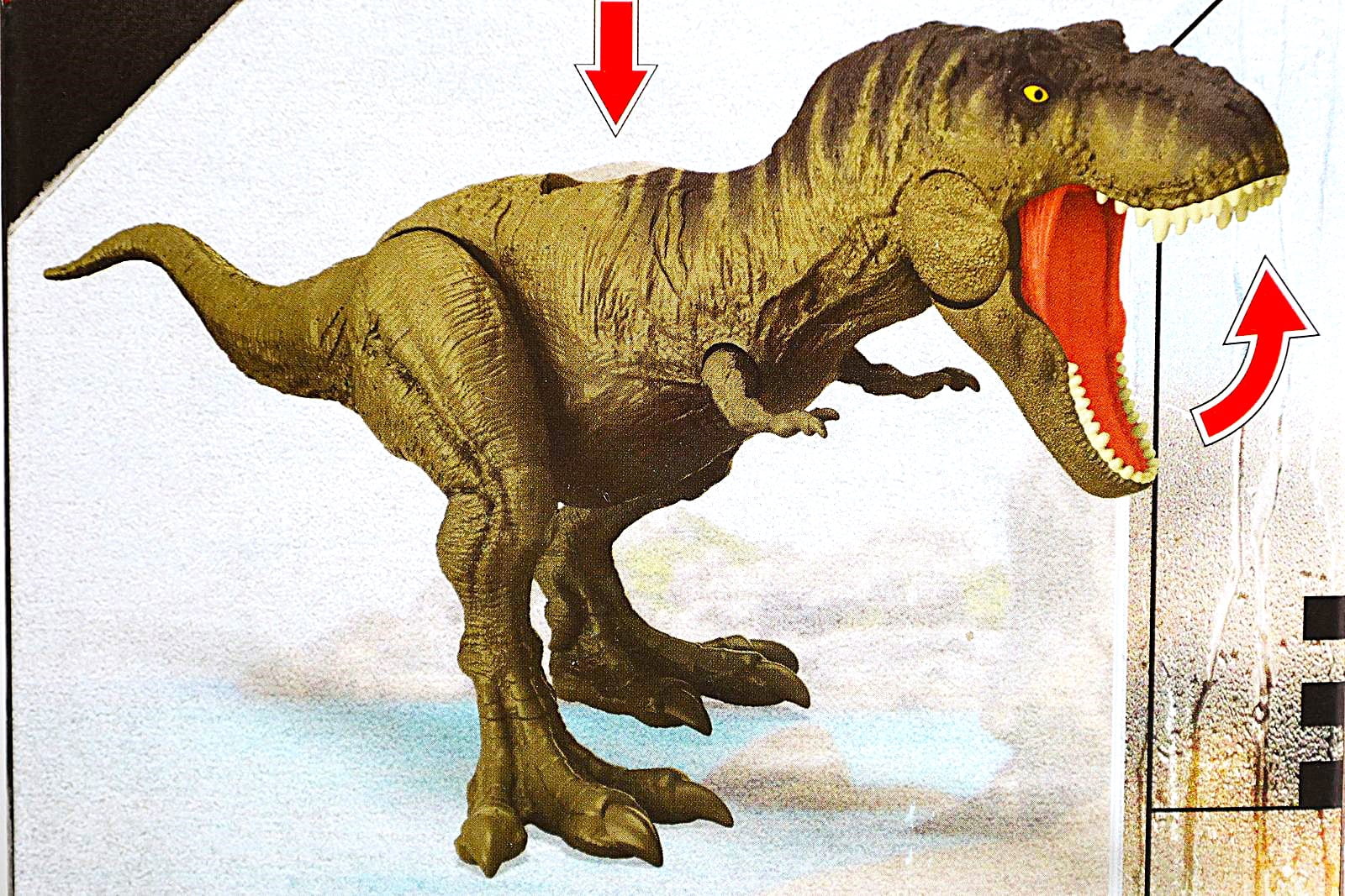 Jurassic World Rebirth 12" Inch Tyrannosaurus Rex Dinosaur Action Figure