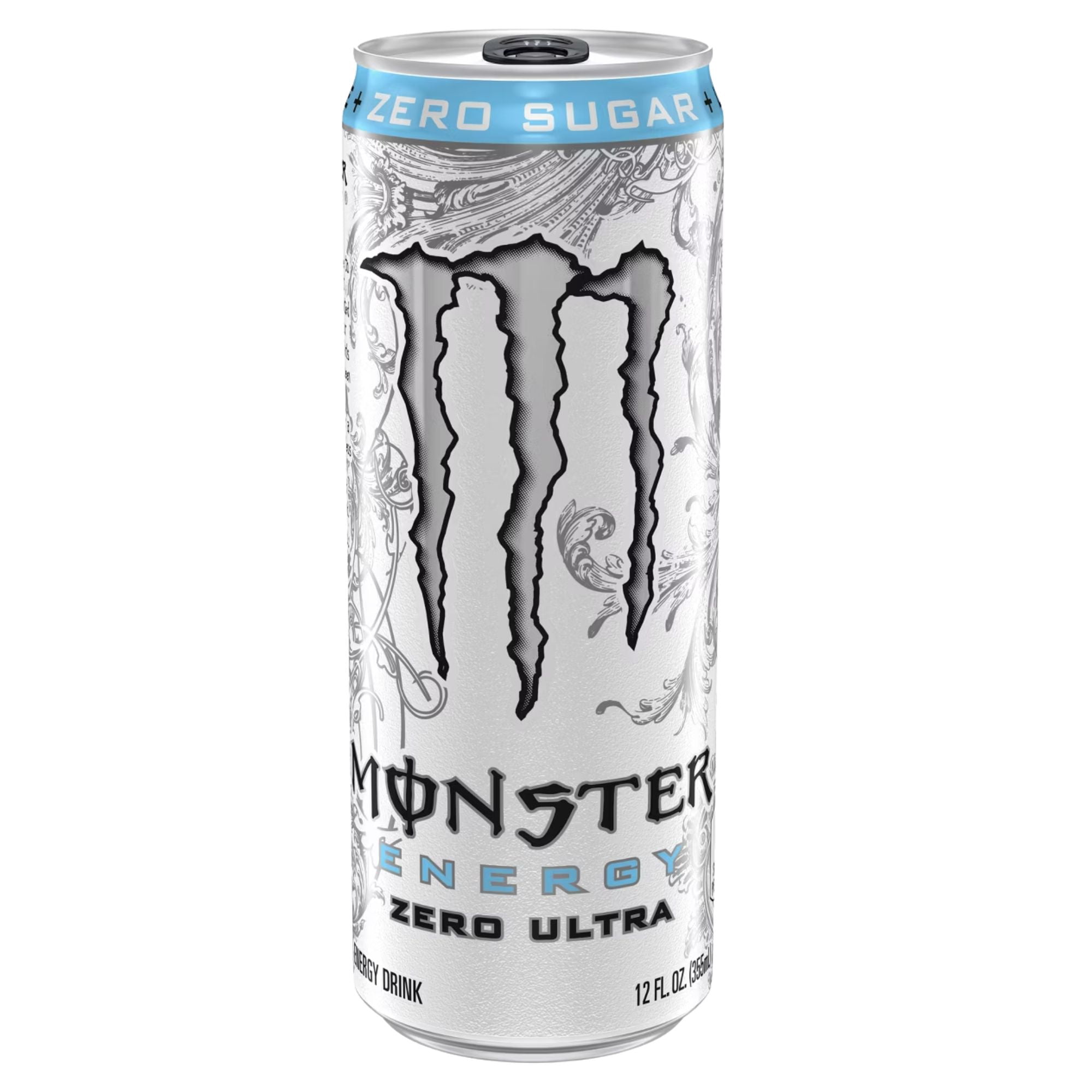 Monster Energy Ultra 12oz 4‑Flavor Sampler Pack – Zero Ultra, Blue Hawaiian, Sunrise & Strawberry Dreams (4 Cans)