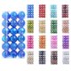 thumbnail image 1 of ¡Liquidación de ahorros navideños! Bolas navideñas PRETXORVE, adornos para árbol de Navidad, 36 piezas, adornos colgantes para fiestas, decoración de 4 cm, 1 of 8