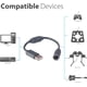 thumbnail image 2 of 2 cables – Xbox 360 PC and Xbox360 wired controller adapter, USB, 2 of 5