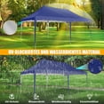 thumbnail image 7 of COBIZI Canopy Tent 10X20 Pop-up Canopy with Trolley Case and Rolled Edges,Instant Portable Tent for Outdoor Events,Great for Parties,Weddings,Camping and Beach,Dark Blue, 7 of 7