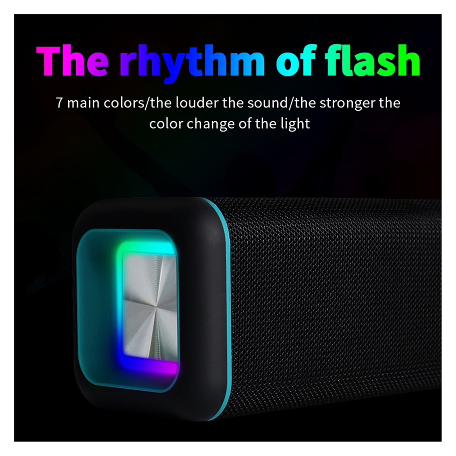 Bluetooth Speakers 9D Stereo Sound Bar Computer Speaker PC TV Full Range Soundbar Subwoofer Column Home Theater ,Clear Distortion-Free