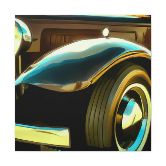 Classic Car Revealed. - Canvas