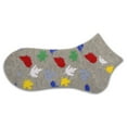 thumbnail image 6 of Sierra Socks Men's Leaf Pattern Ankle Cotton Socks (Shoe Size: 9-12, Gray), 6 of 6