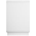 thumbnail image 3 of eHemco Contemporary Side Table End Table with Storage Drawer, White, 22.8H x 15.7W x 15D inches, 3 of 8