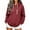 Wine, variant on Tumotour Pullover Hoodies for Women'S Long-Sleeve Hooded Fall Sweatshirt with Pockets Athletic Workout Blouses
