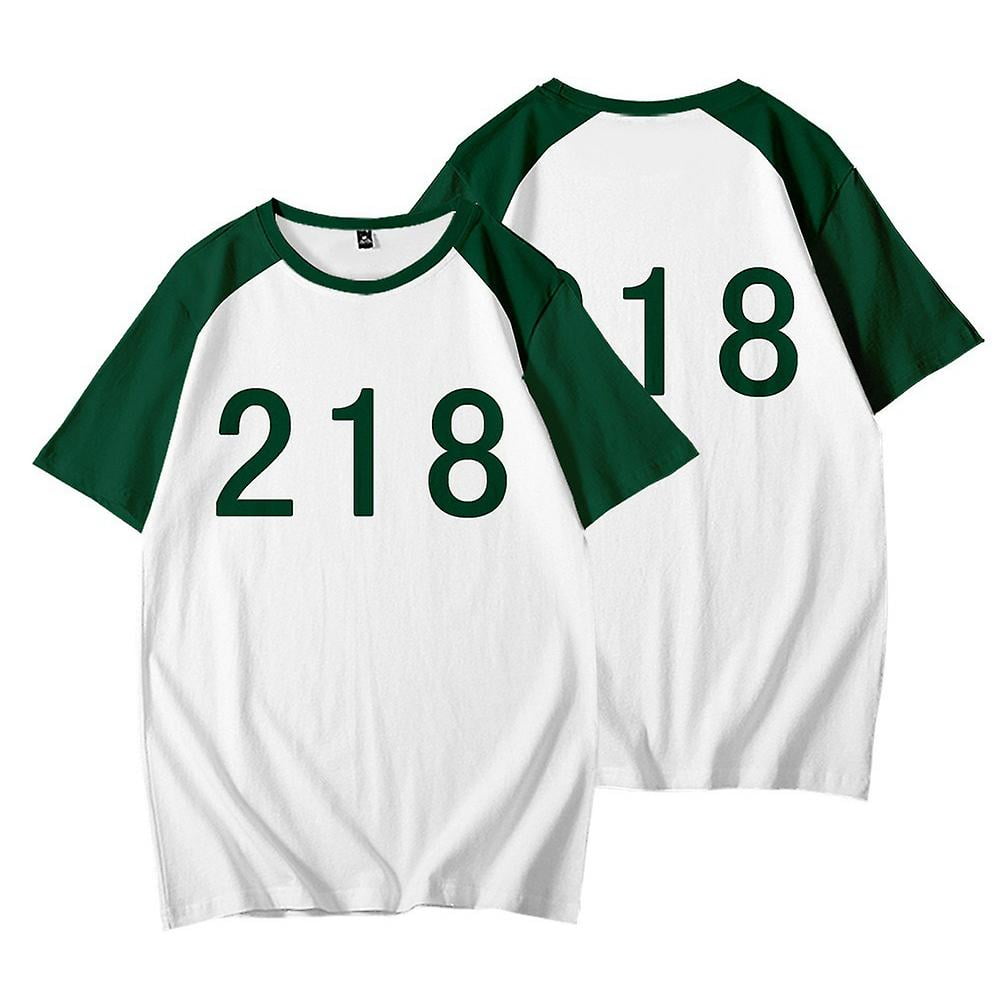 001 456 Squid Game Short Sleeve Unisex T-shirt Cosplay Costume Men Women  Tops3XLNo.456 | Walmart Canada