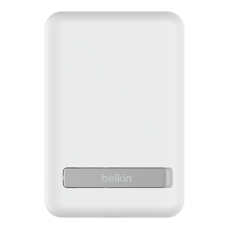 POWER BANK BELKIN MAGNETICO INALAMBRICO 5K PARA APPLE/IPHONE – COMPATIBLE  CON MAGSAFE / WHITE - NANOTECH MARKET