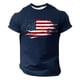 thumbnail image 3 of Camisetas de Manga Larga para Hombres Moda Casual Impresión Sólida Cuello Redondo Camisetas, Camisetas de Algodón de Poliéster Blusa, 3 of 5