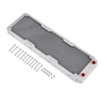 thumbnail image 1 of Radiador De Aluminio Disipador De Calor Computadora Refrigeración Por Agua Intercambiador De Calor Líquido Blanco (360 Mm) sonducket EL006286-00, 1 of 6