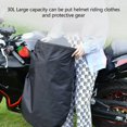 thumbnail image 3 of Combination Lock Helmet Bag Waterproof Anti-Theft Luggage Bag Rider Travel Bag, 3 of 11