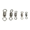 thumbnail image 5 of 210 Piece Lot - 8 Different Shapes Solid Metal Fishing Swivels with Bearings and Rings Connector, 5 of 8