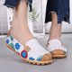 thumbnail image 1 of Moda mujer tobillo correa verano impresión Slip-on Sneaker Flats Shose Wmkox8yii FOPL334, 1 of 9