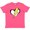 Retro Heather Pink, variant on Inktastic Lightning bolt heart Youth T-Shirt