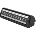 thumbnail image 1 of car temporary parking card phone number temporary parking card lighted parking card，silver, 1 of 1