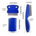 thumbnail image 3 of 6-Piece Pet Grooming Comb Kit - Effectively Removes Fleas, Lice, and Tear Stains, Gentle and Safe for Daily Grooming of Cats and Dogs, Complete Kit for Comprehensive Pet Care, 3 of 5
