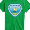 thumbnail image 3 of Spongebob Squarepants - Heart Porthole Window - Men's Short Sleeve Graphic T-Shirt, 3 of 6