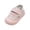 02#Pink, variant on KIDS Toddler Boys & Girls Shoes Wide Toe Box Barefoot Kids Canvas Sneakers with Hook-and-Loop