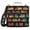 Fire Trucks, variant on 3 Ring Zipper Binder with Shoulder Strap Waterproof Trapper Keeper 2 Inch D-Ring 500 Sheets Capacity Pink Bow and Plaid