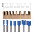 thumbnail image 4 of Router Bit, Woodworking Milling Cutter, Carbon Steel Durable Accurate Positioning Door Frame Cabinets Cutting For Solid Wood, 4 of 8