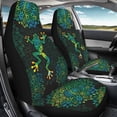 thumbnail image 3 of Uorisanigo Green Frog Waterproof Car Seat Cover Anti-Slip Back Fabric Automobile Front Seat Covers Easy to Install All-Season Protection Universal Vehicle Accessories, 3 of 7