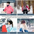 thumbnail image 3 of ASTRAEA 2Pcs Winter Beanie Hat with Ponytail Hole, Soft Warm Messy Bun Knit Skull Cap for Women, 3 of 8