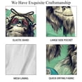 thumbnail image 4 of luoweisi Men's Beach Shorts Quick Dry Swim Trunks with Mesh Lining Monkey XL, 4 of 5