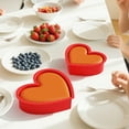 thumbnail image 5 of Plyzle Heart Baking Mold 1-Cup Non-stick Silicone Baking Mold Pans, 1.97 in Diameter Cups, 5 of 5