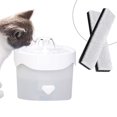 thumbnail image 2 of CBFFDC Water Dispenser Filter Cotton Water Dispenser Filter Strong Adsorption Multi filtering Odor Removal Activated Carbon Pet Water Filter Pet Supplies 4Pcs, 2 of 6