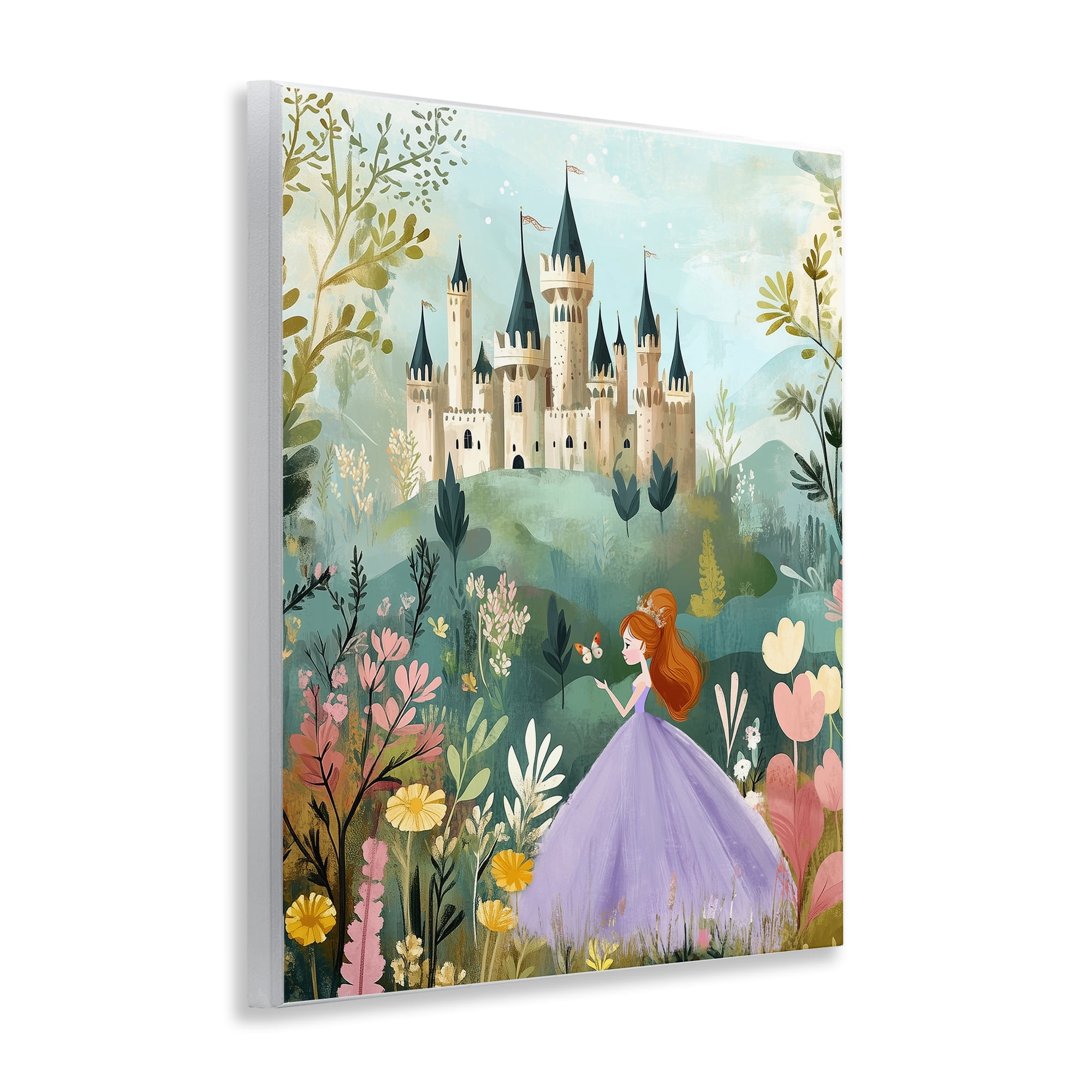 Stupell Industries Princess Day Out Wall Plaque Art, design by Christine Simpson Art
