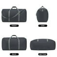 thumbnail image 2 of Sac de Sport Extra Grand 105 L 32,5 Pouces Bagage Léger pour Voyage - Gris, 2 of 7